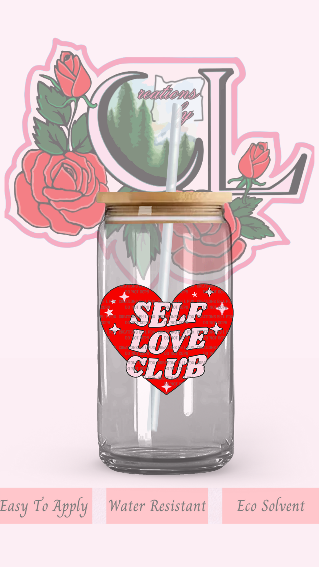 Self Love Club Decal