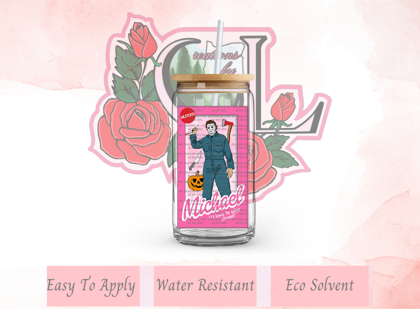 Horror Doll Michael Decal