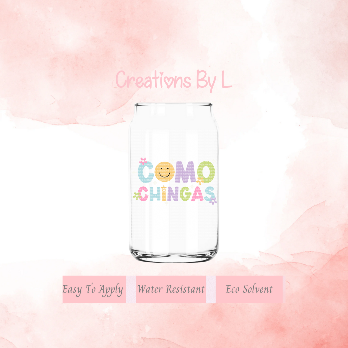 Como Chingas Decal