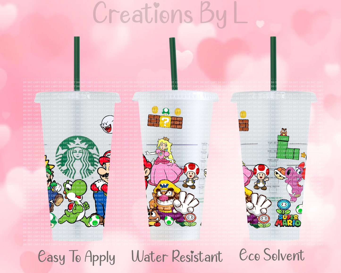 Mario Cold Cup Wrap