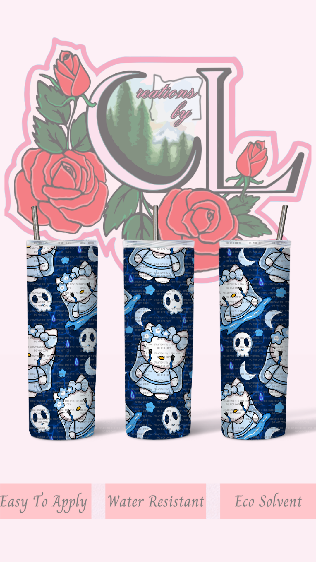 Kitty Llorona Tumbler Wrap