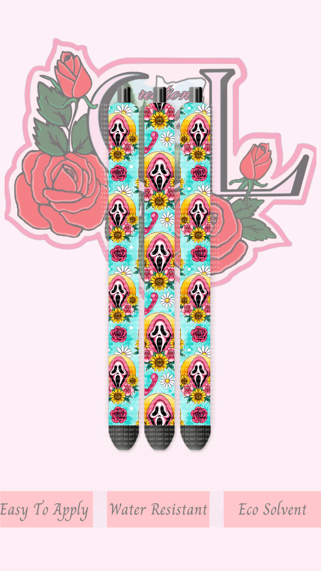 Spring Ghostface Pen Wrap