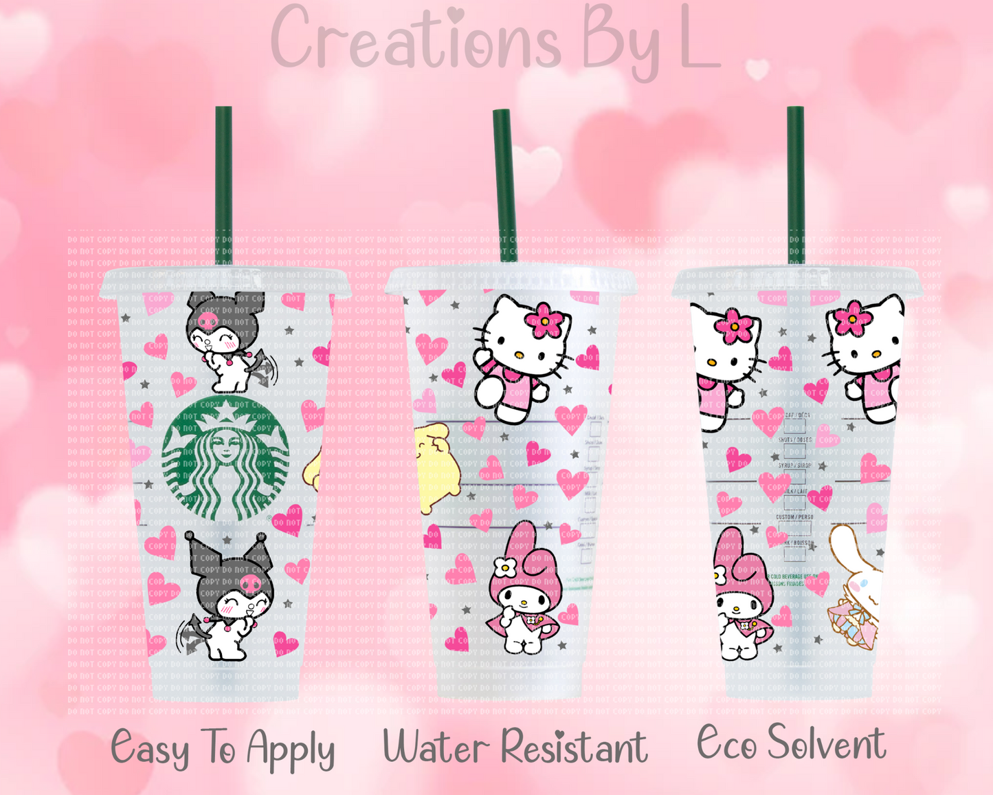 Kitty & Friend Cold Cup Wrap