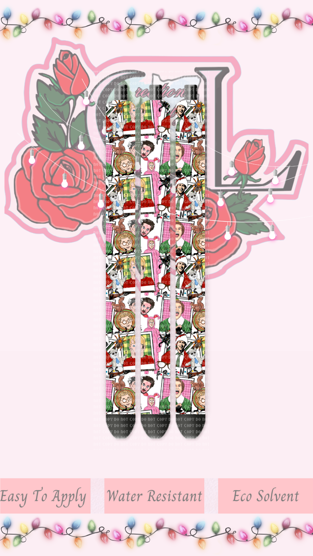 Christmas Friends Pen Wrap