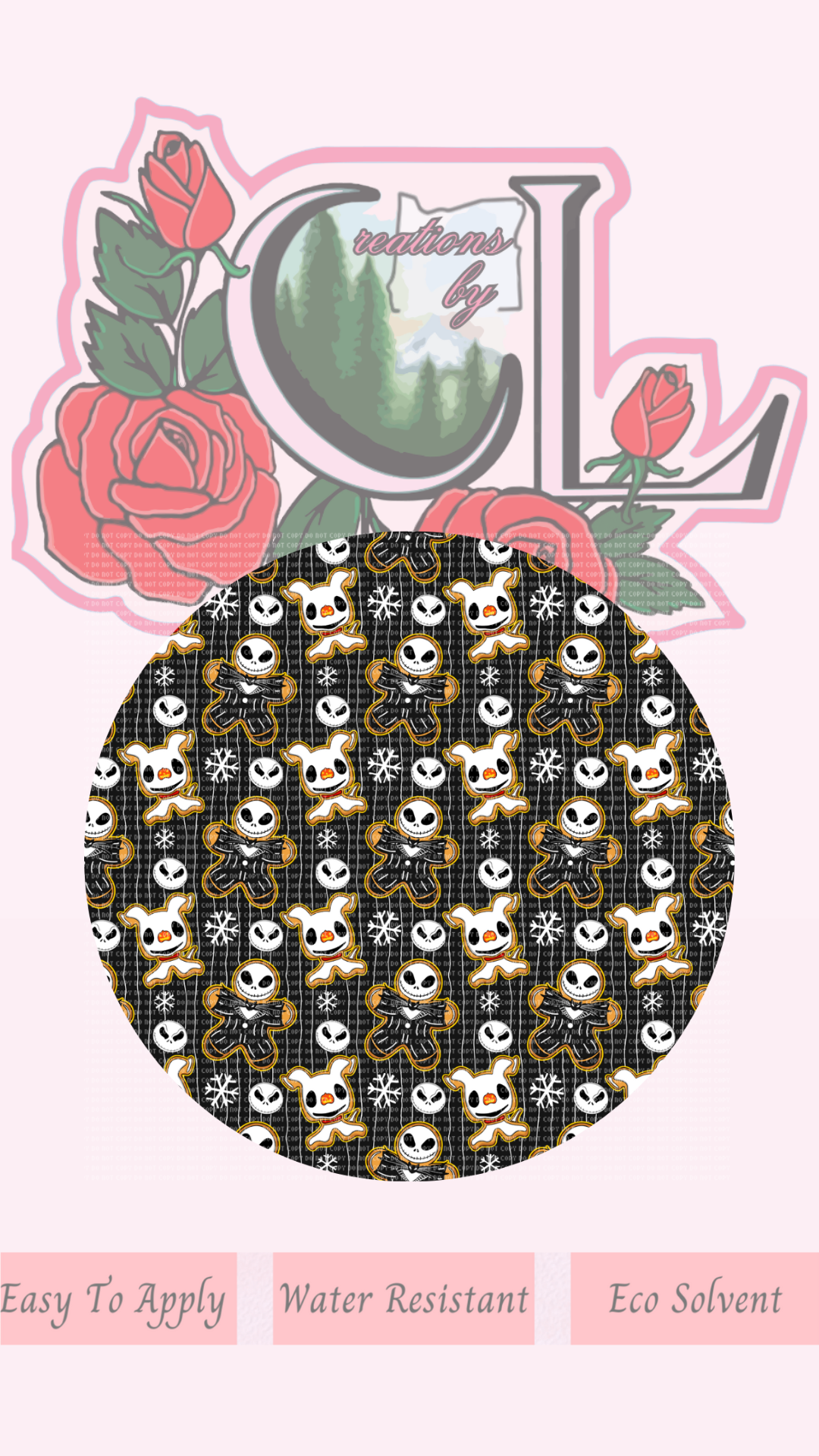 Jack Gingerbread Lid Wrap