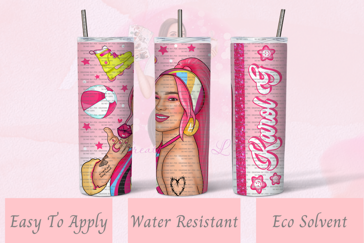 Karol Doll Pink Wrap