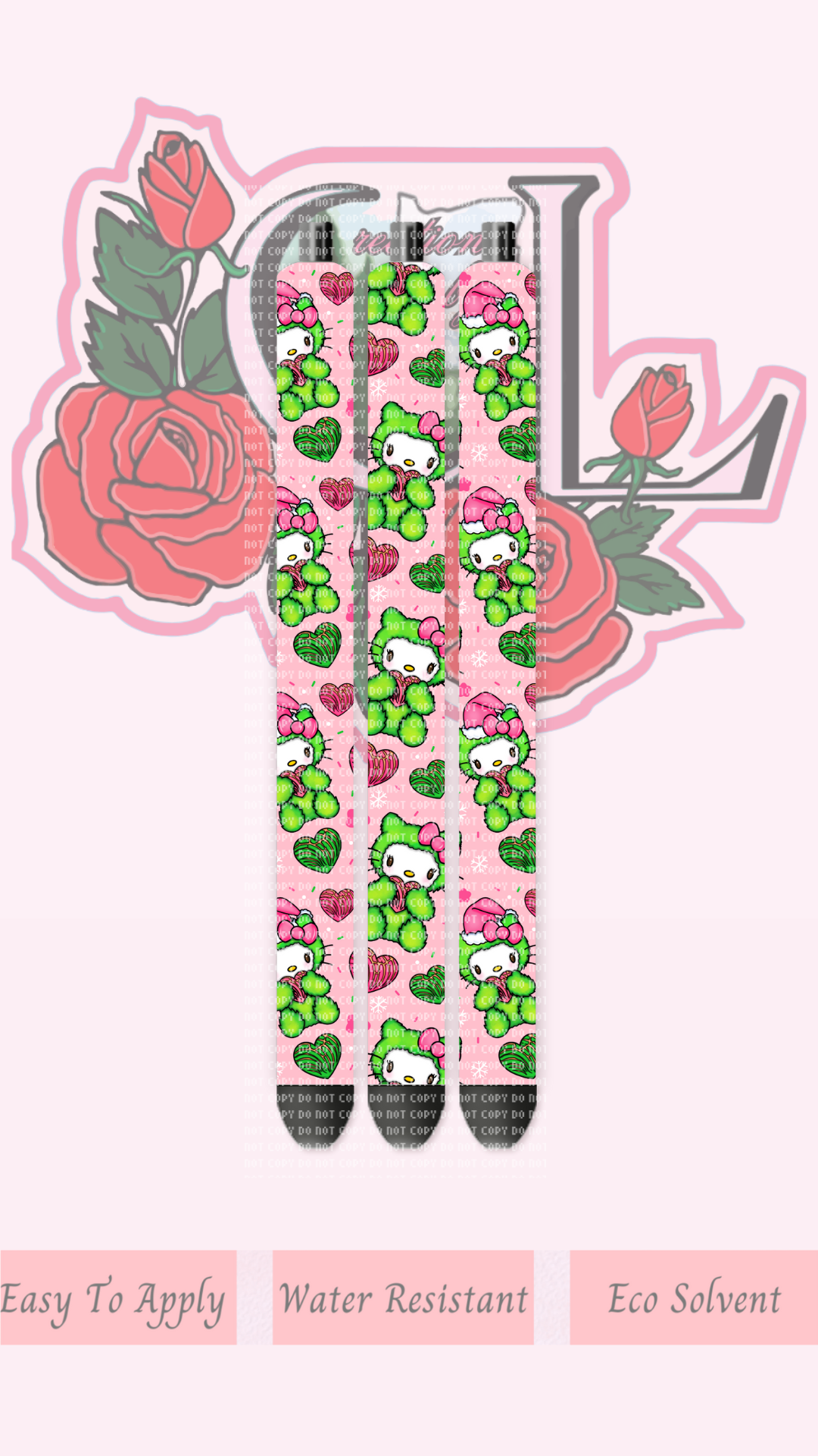 Kitty Grouch Concha Pen Wrap