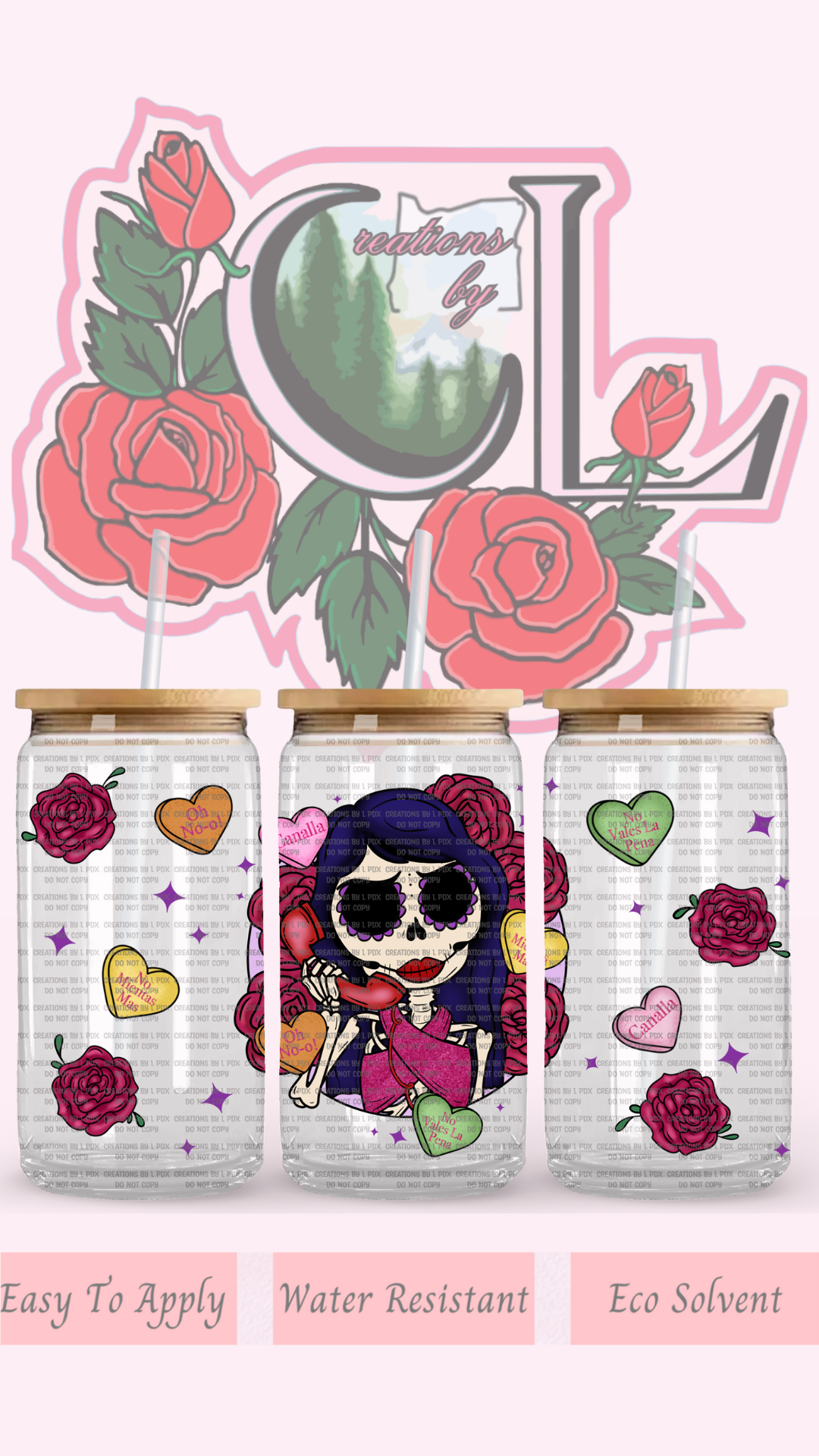 La Llamada Glass Wrap