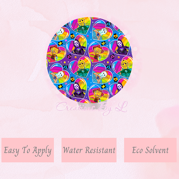 LF Horror Hearts Lid Wrap