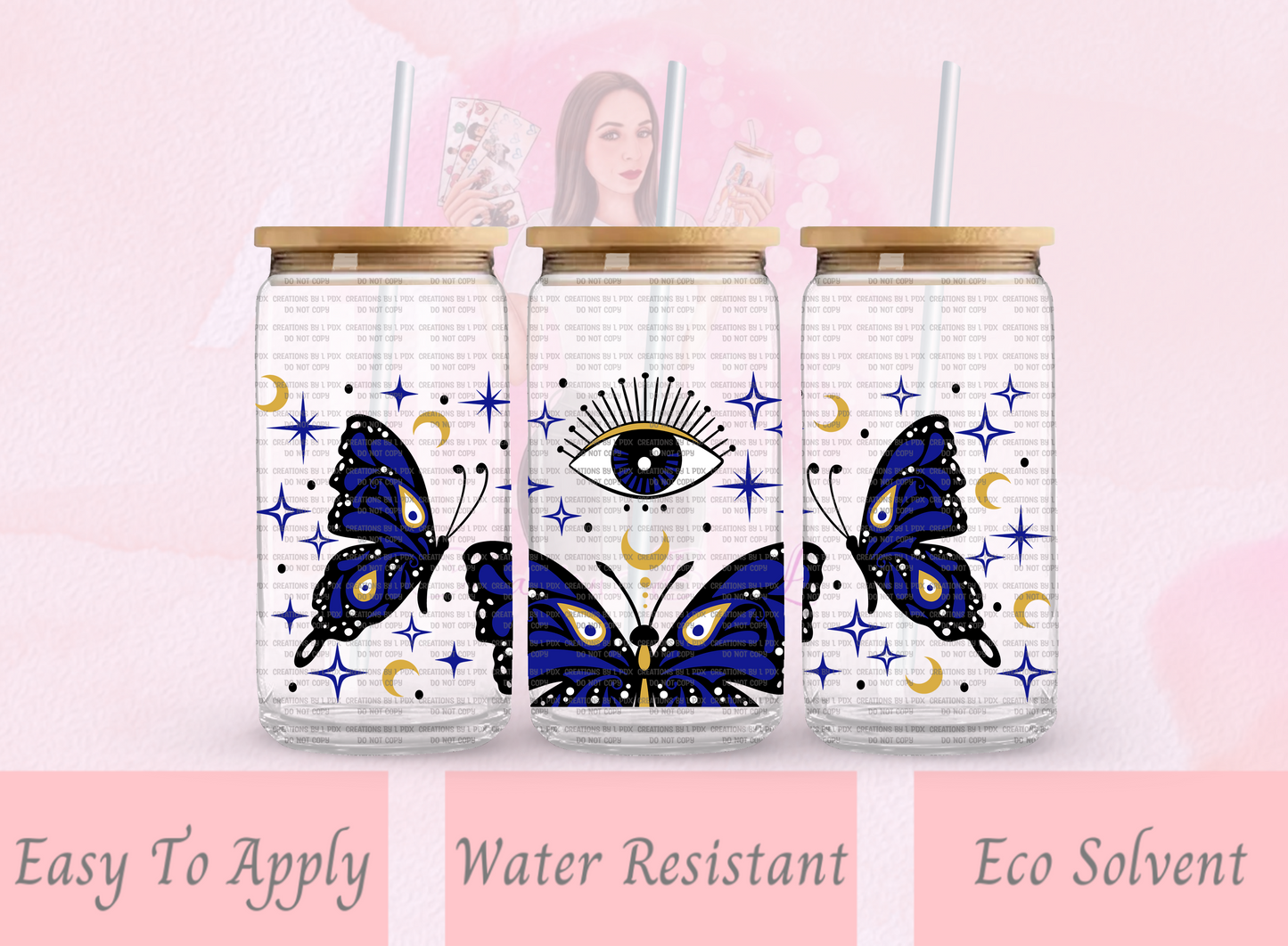 Mal De Ojo Glass Wrap