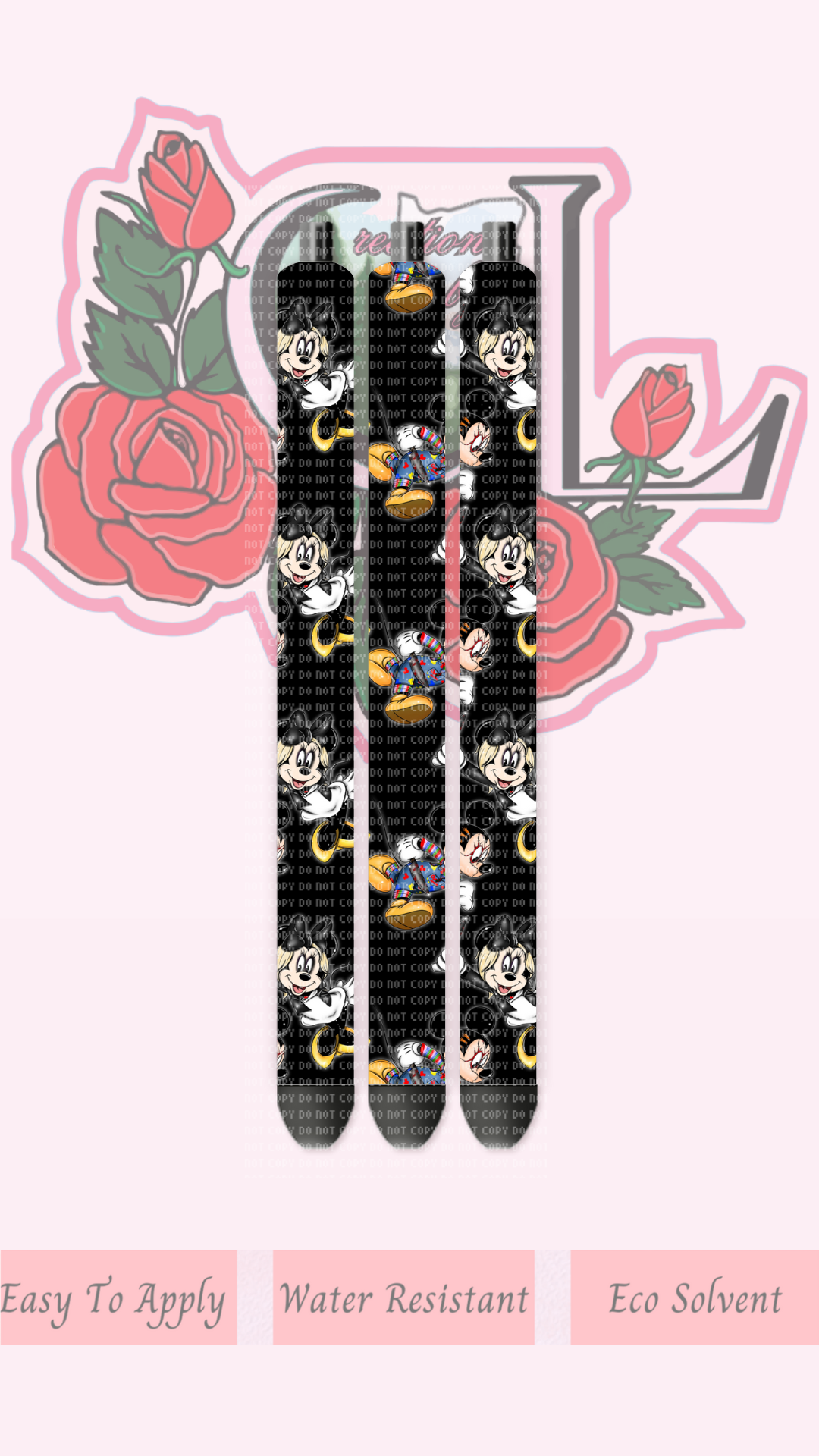 Mouse Love Halloween Pen Wrap