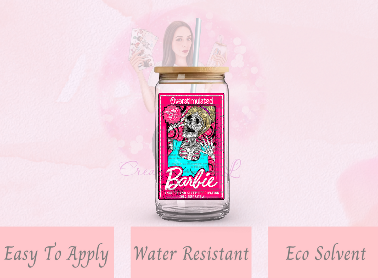 Overstimulated Decal