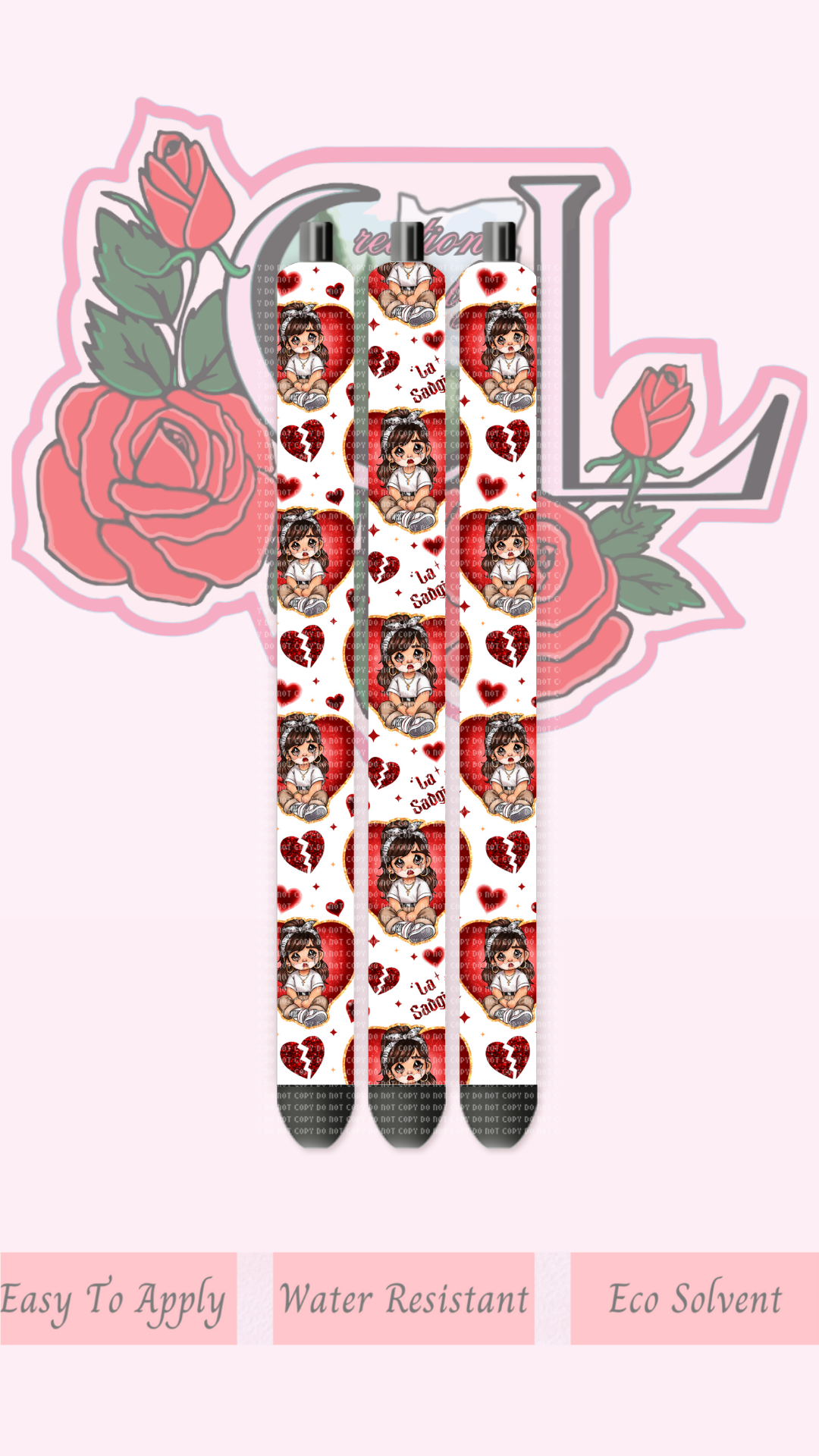 PM La Sad Girl Pen Wrap