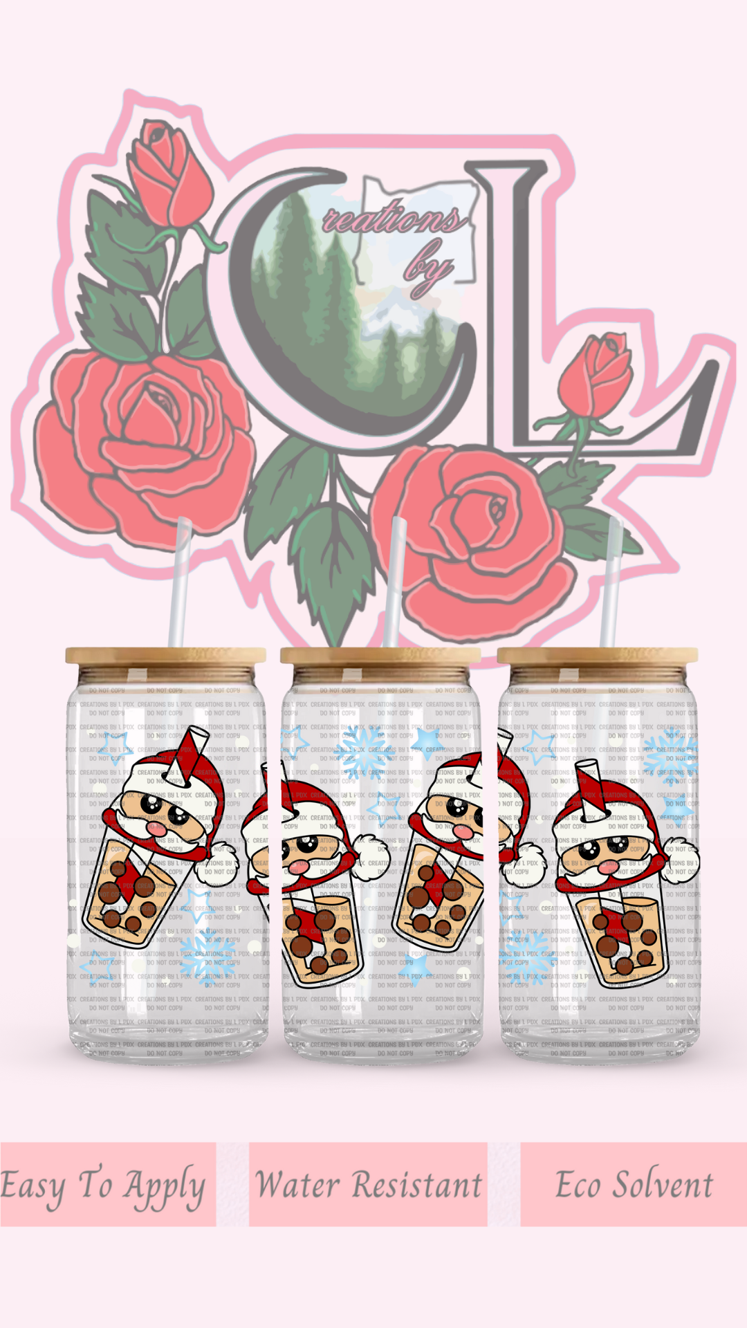 Santa Boba Glass Wrap