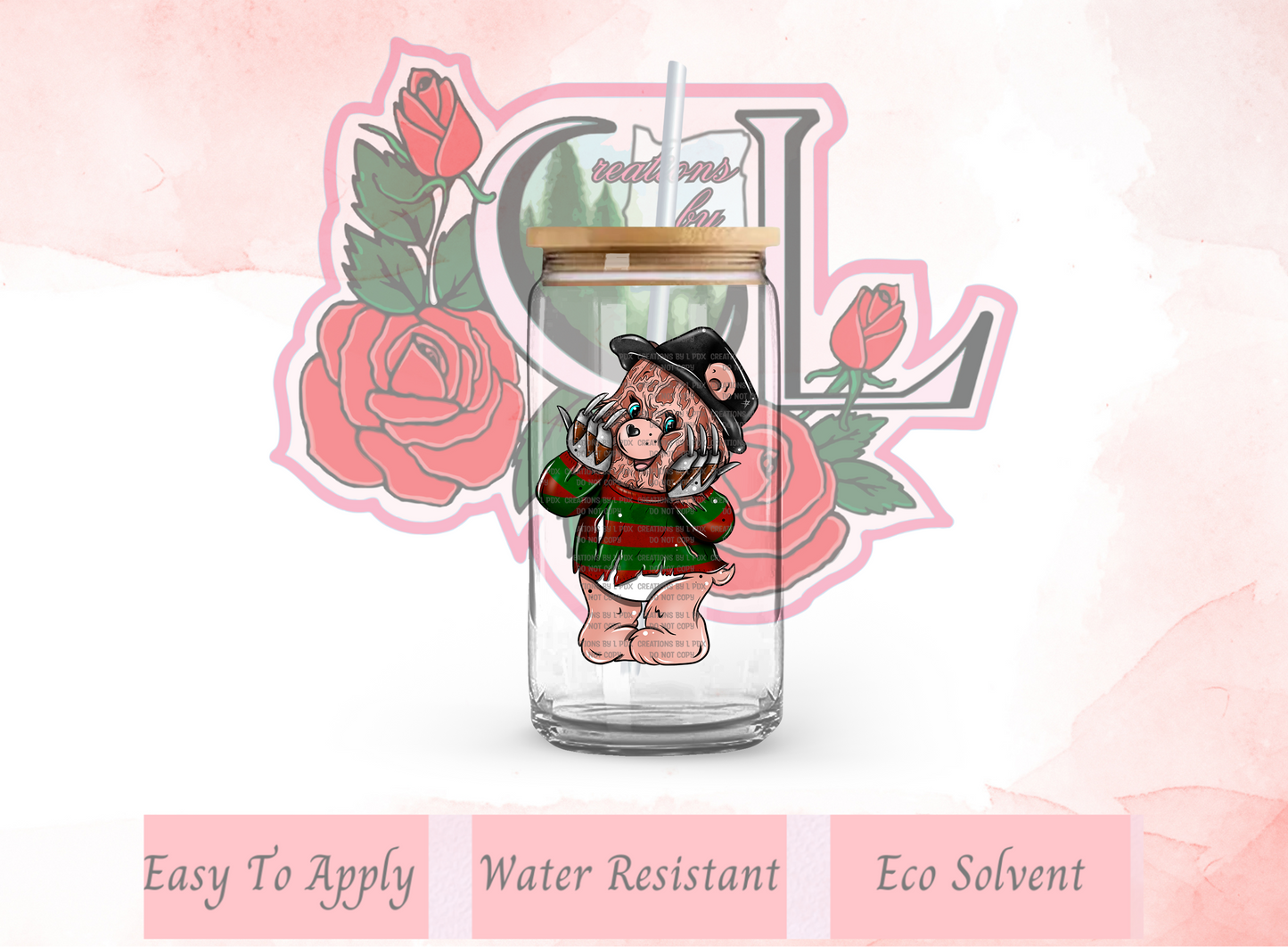 Scare Bear Freddy Decal