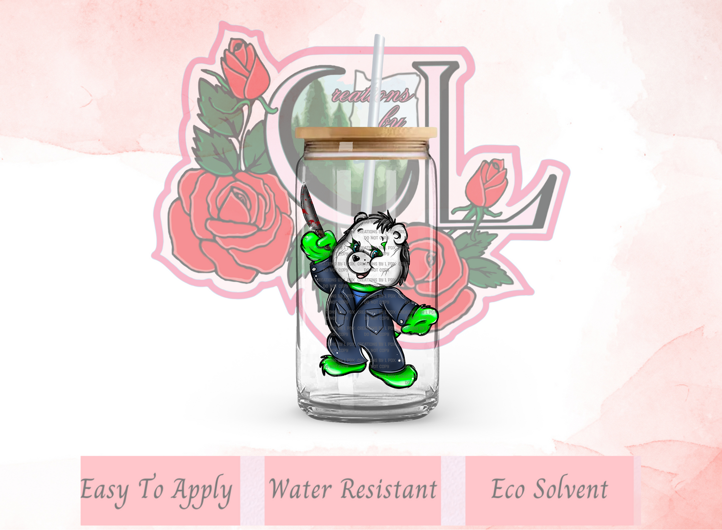 Scare Bear Michael Decal