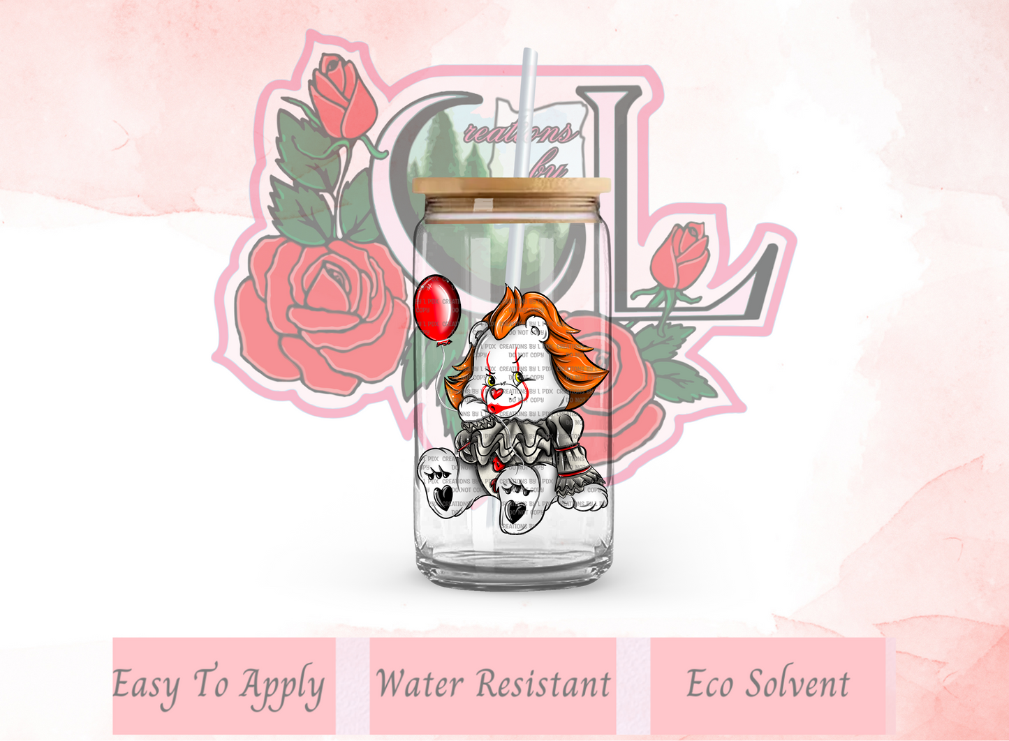 Scare Bear Penny Decal