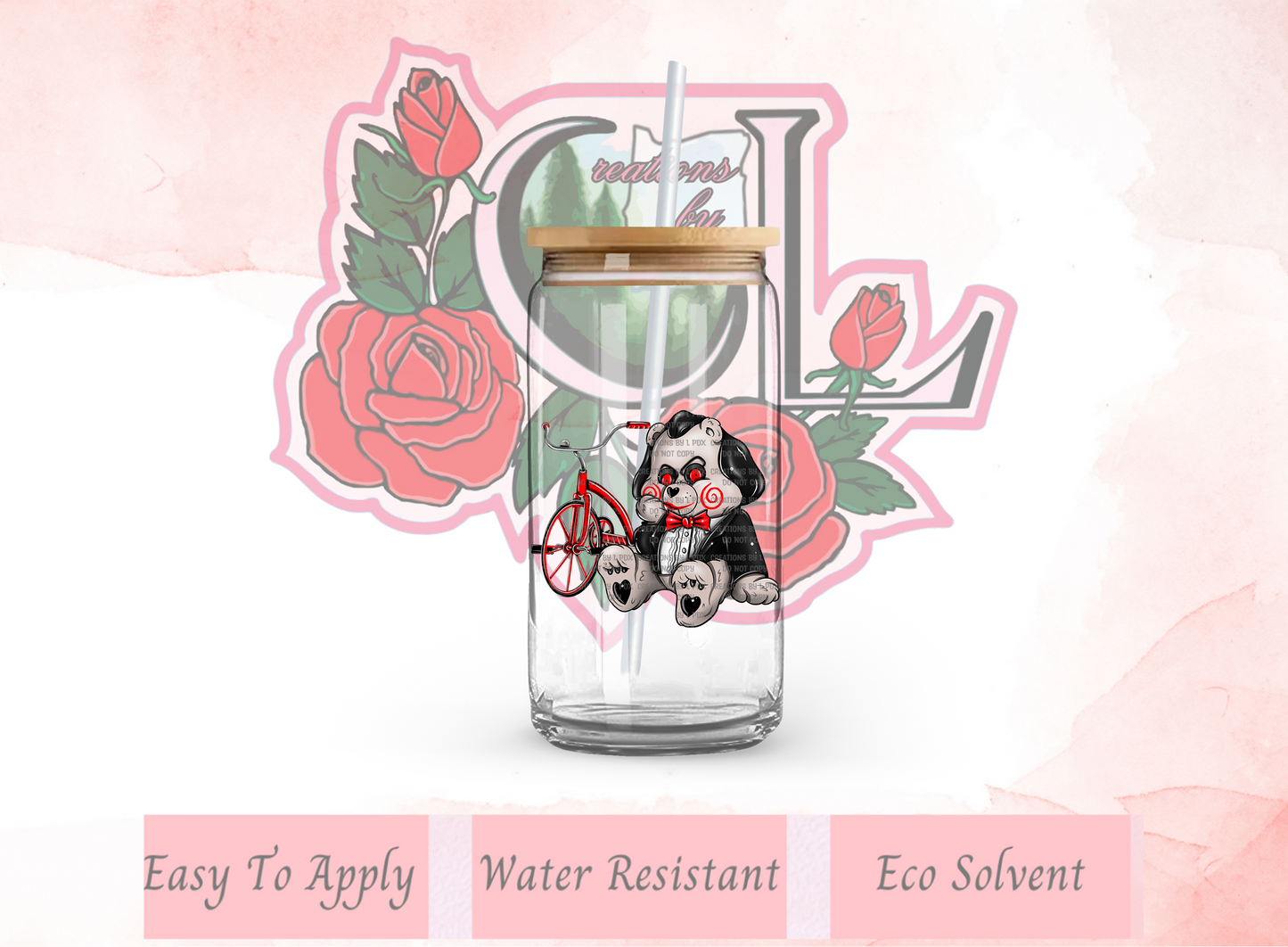 Scare Bear Saw Decal