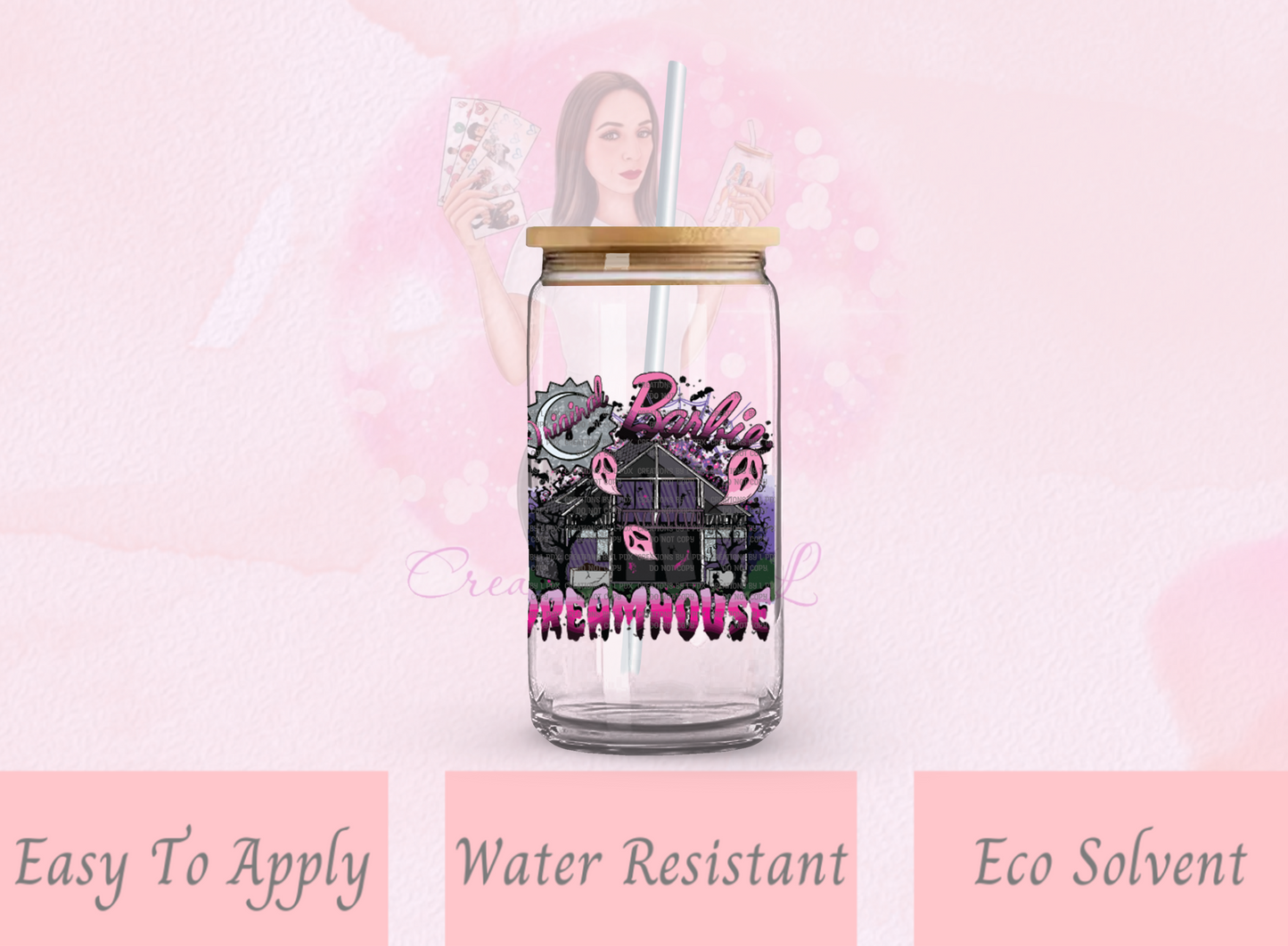 Spooky Dreamhouse Decal