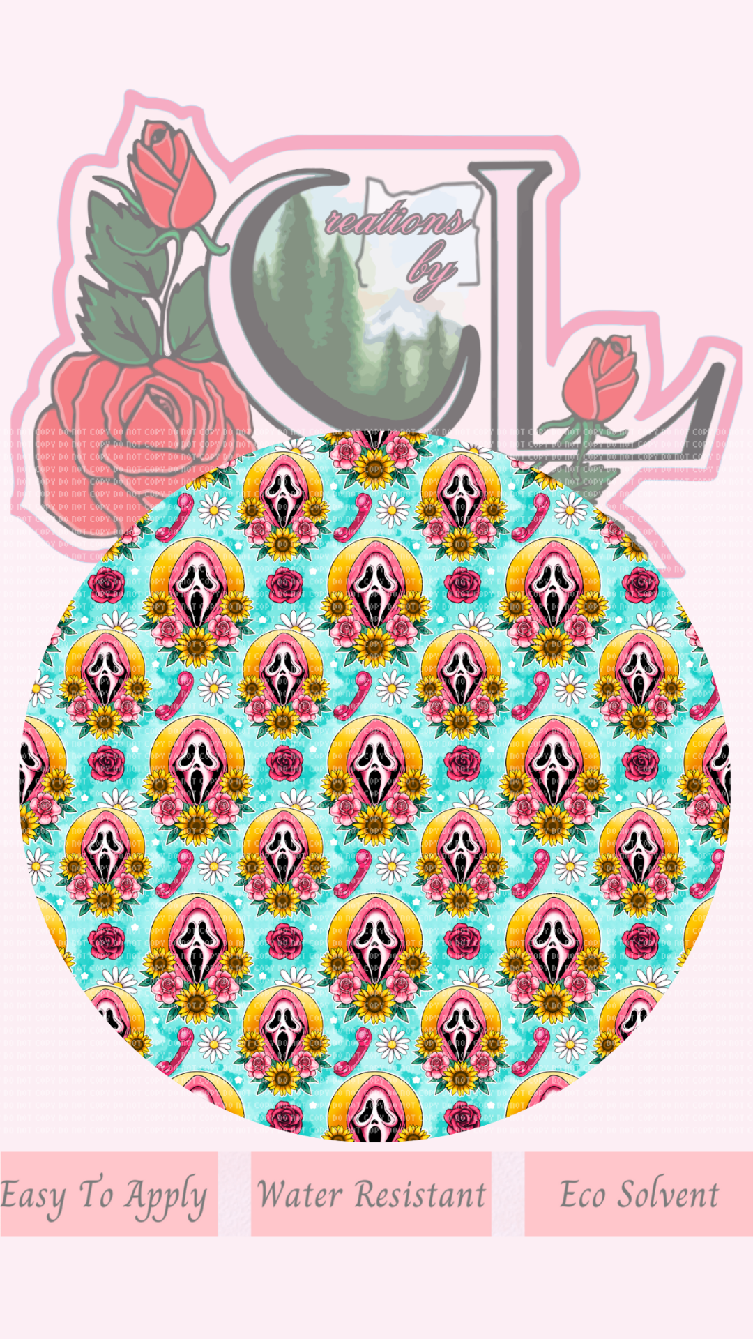 Spring Ghostface Lid Wrap