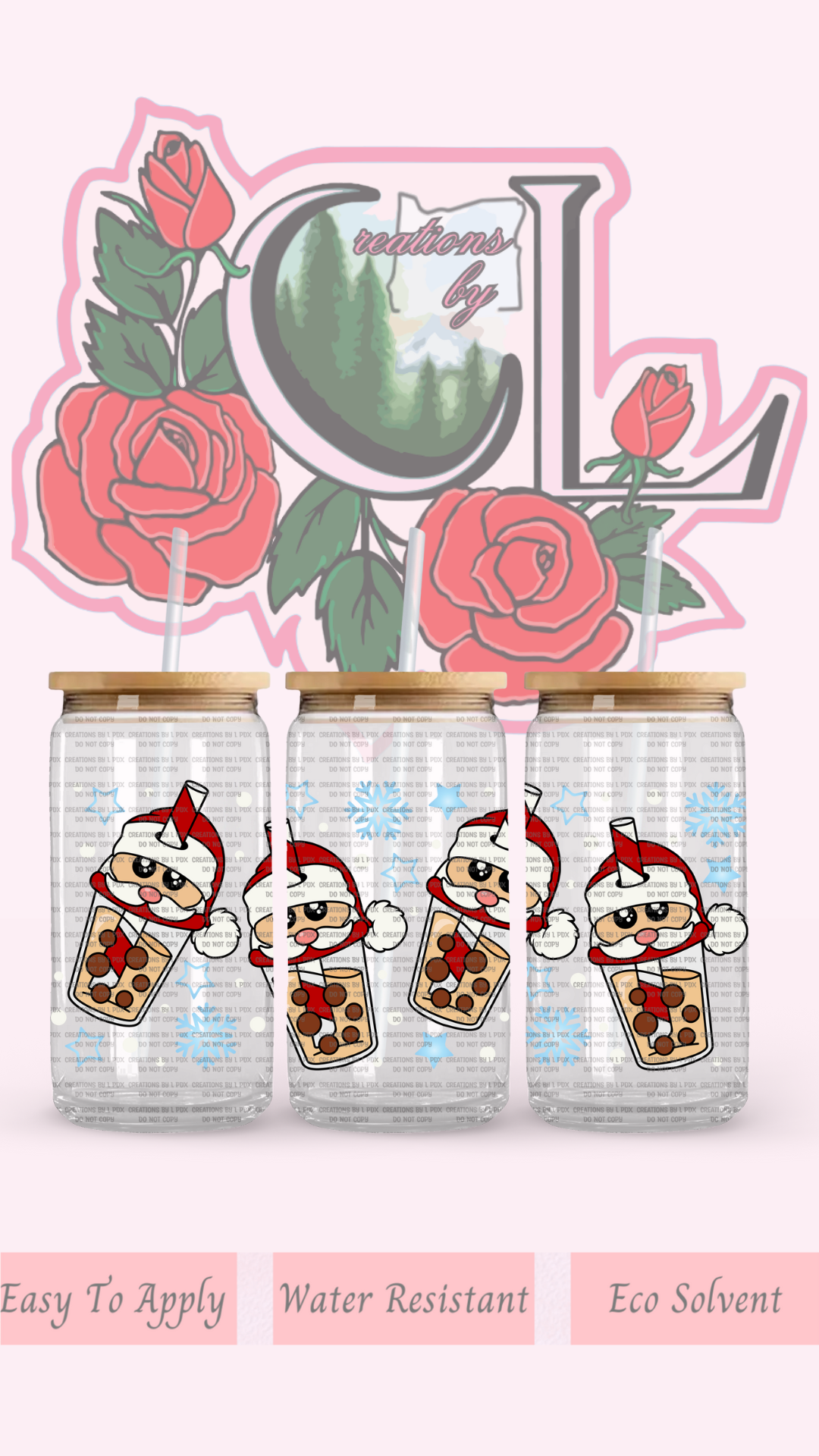 Santa Boba Glass Wrap