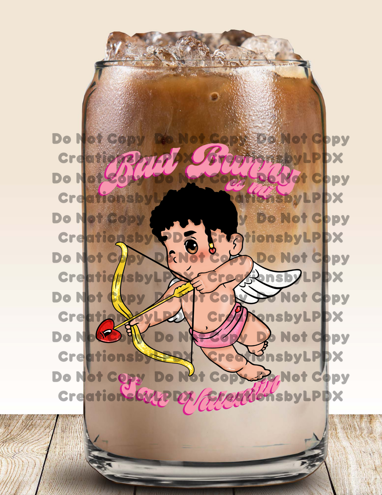 Baby Benito Cupid Decal