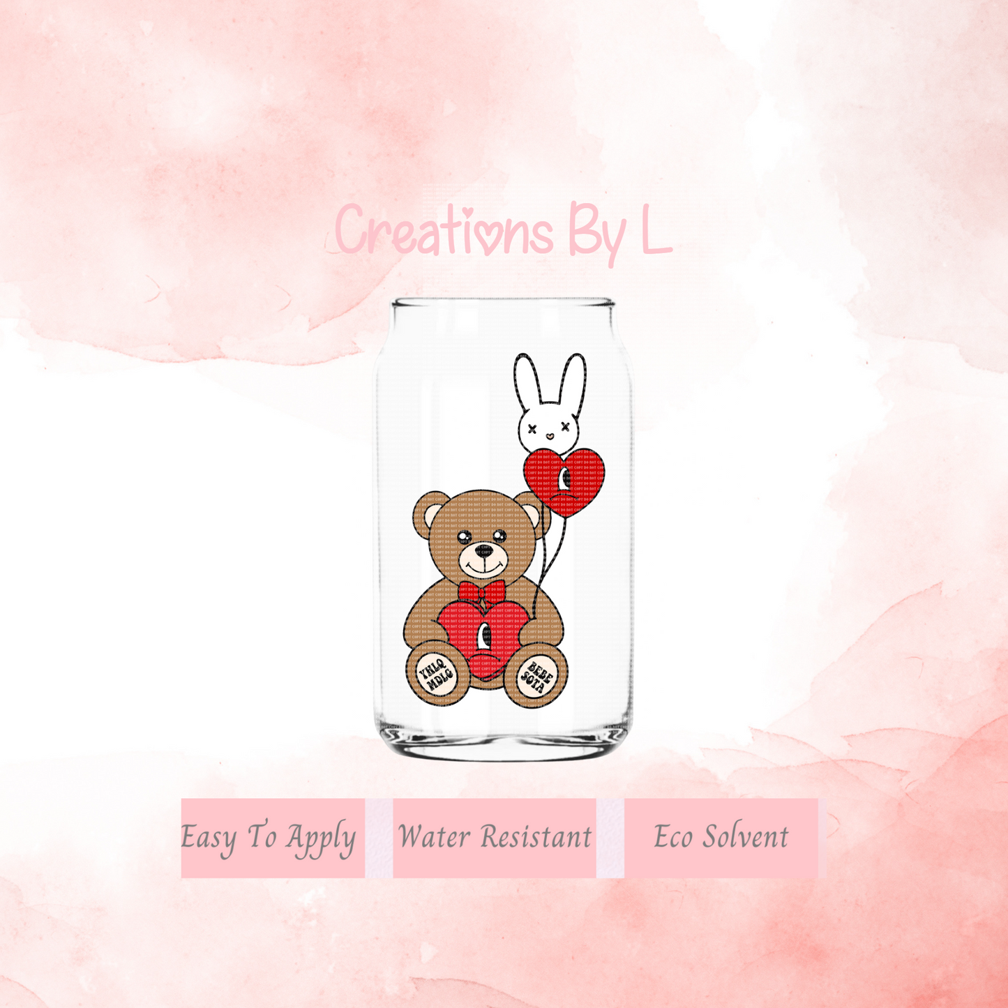 Benito Teddy Bear Decal