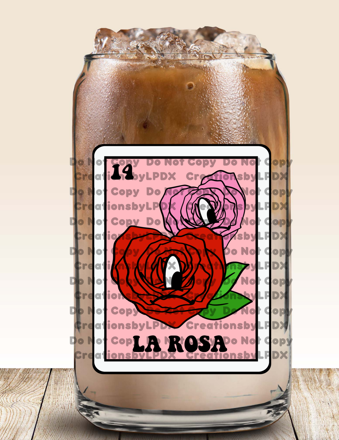 La Rosa Decal