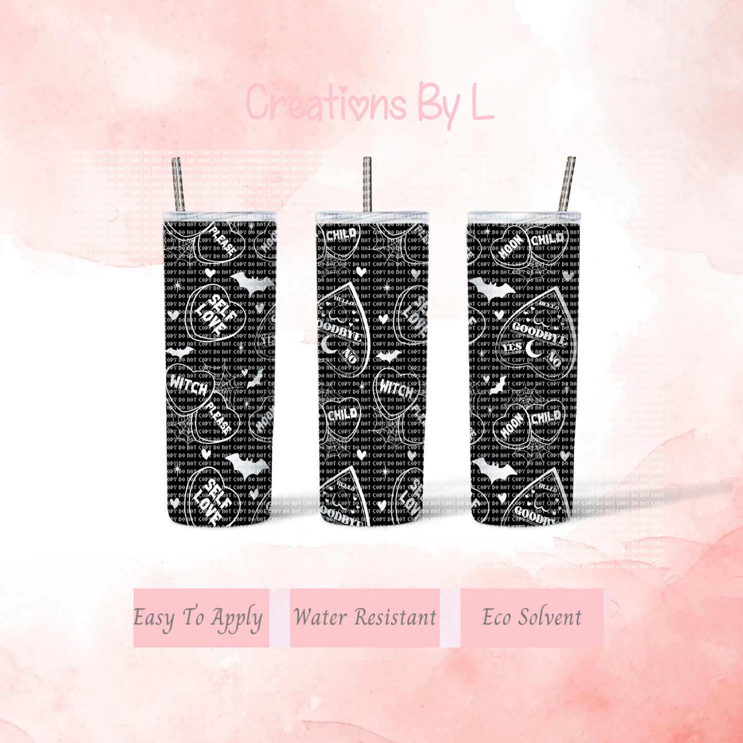 Witch Please Tumbler Wrap