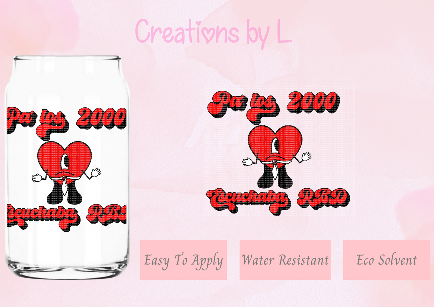 Corazon RBD Music Decal