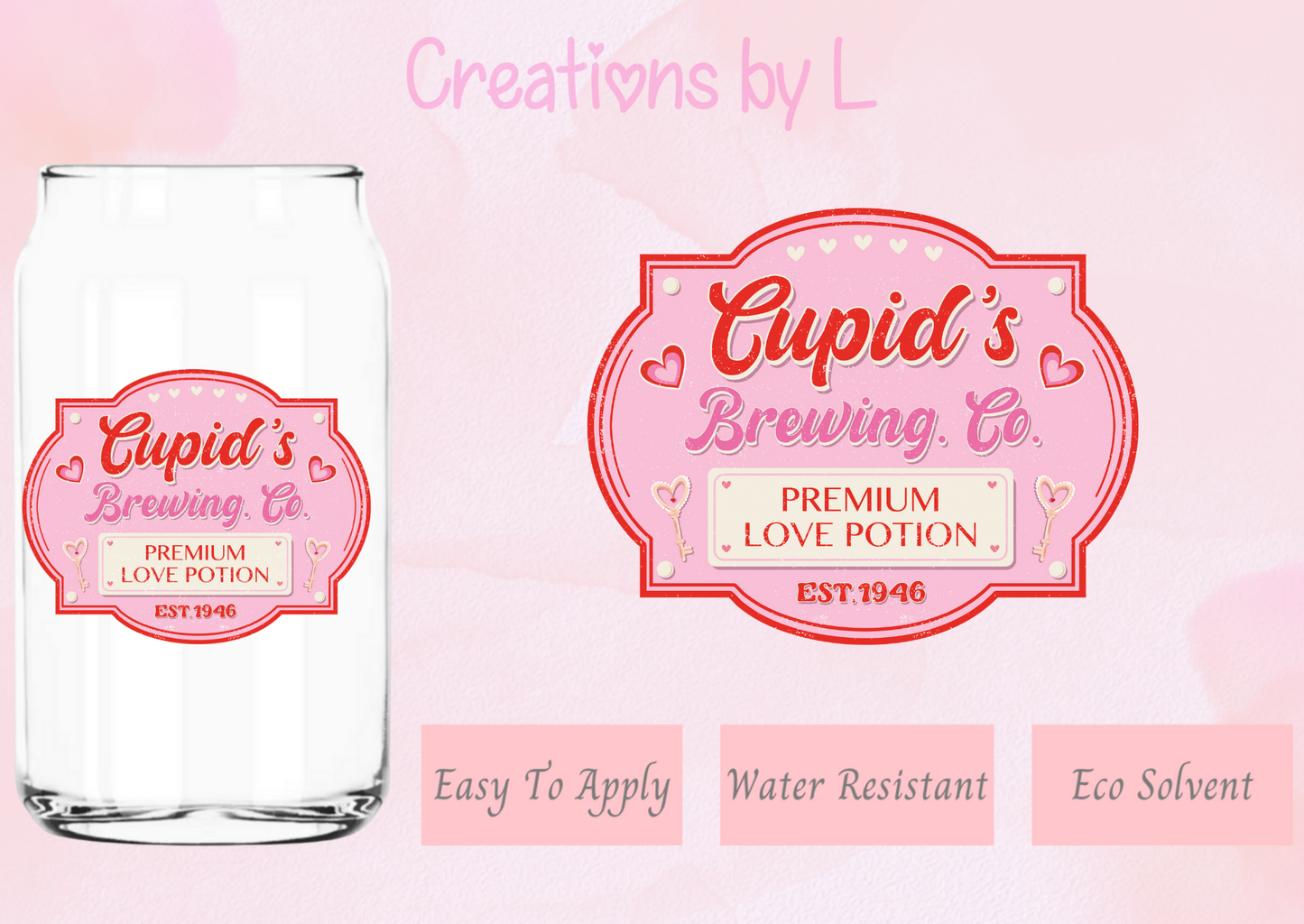 Cupid's Brewing Decal