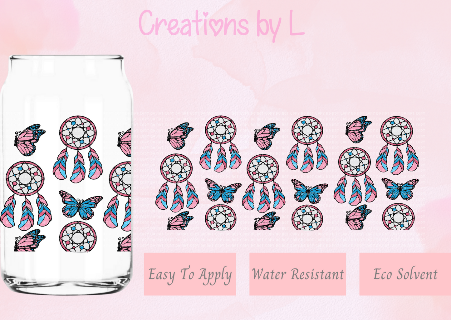 Dream Catchers Glass Wrap