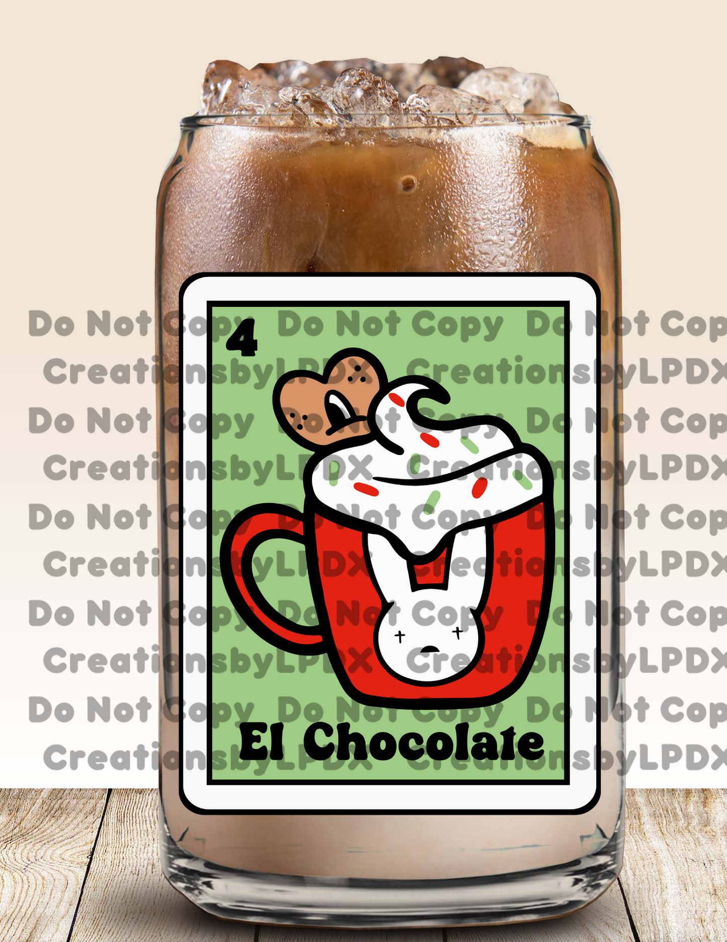 El Chocolate Decal