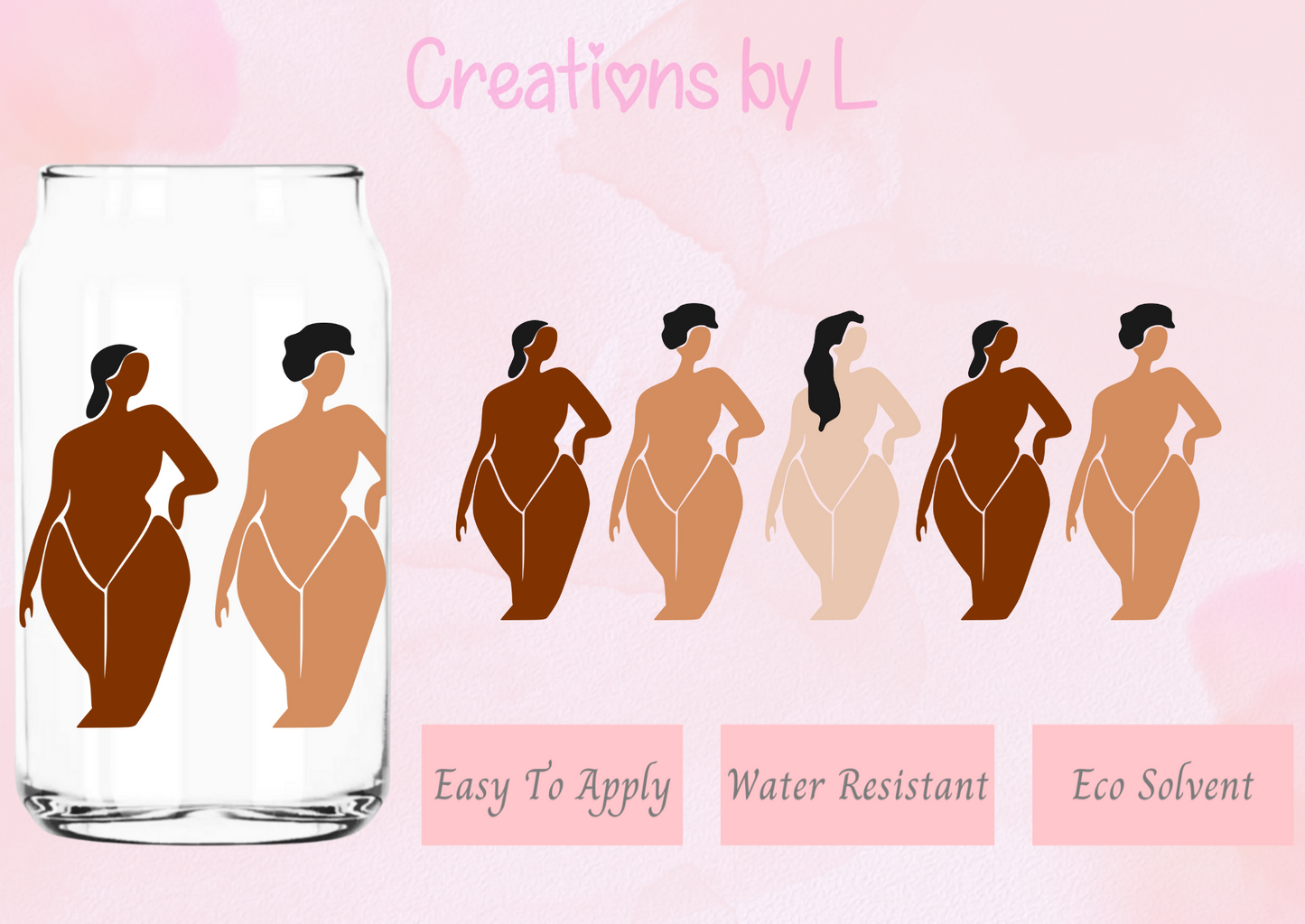 Empowered Women Glass Wrap