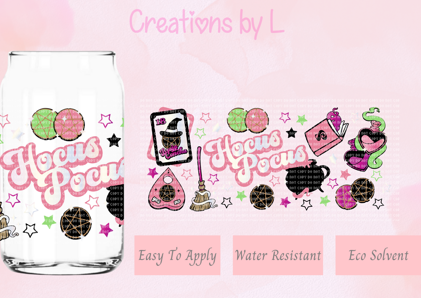 Hocus P Glass Wrap