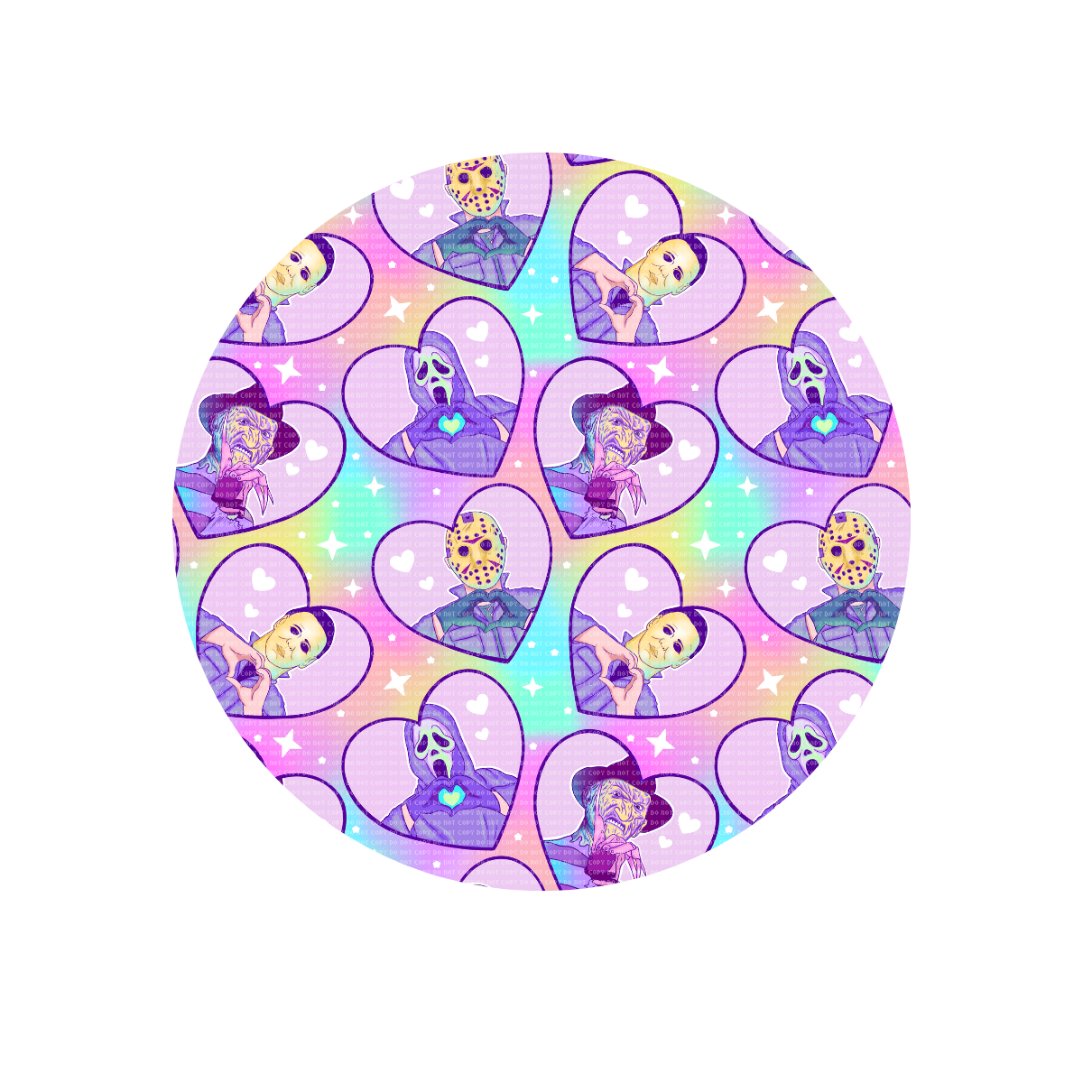 Horror Pastel Lid Wrap