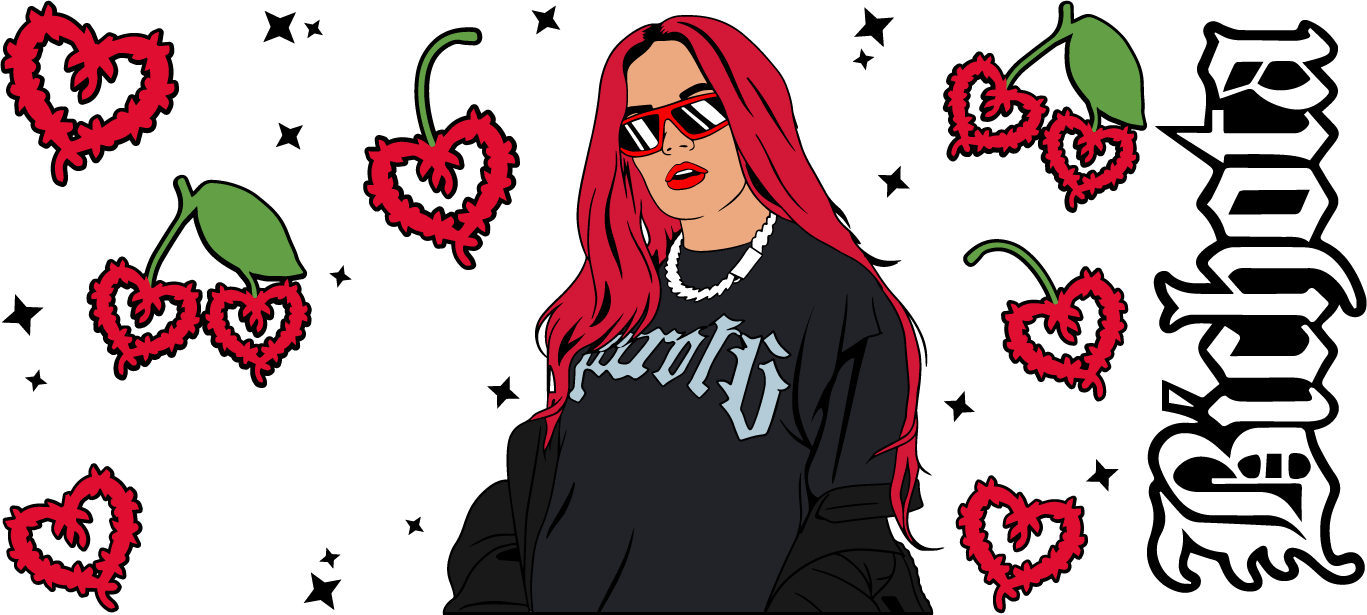 Bichota Cherry Glass Wrap