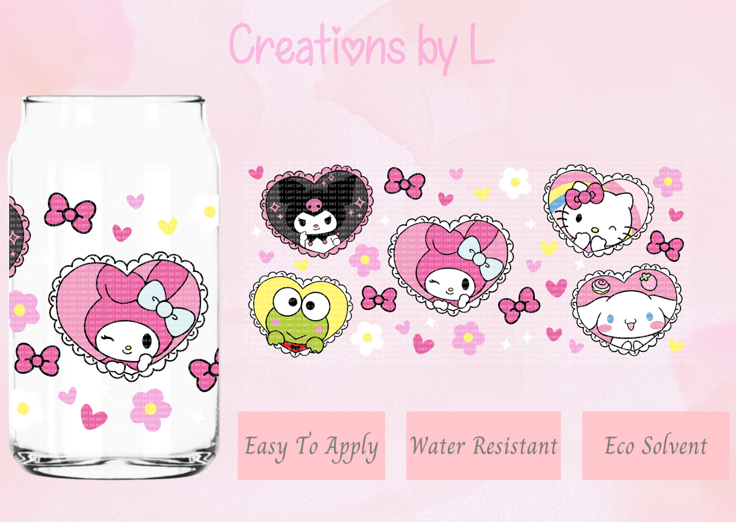 Kawaii Glass Wrap