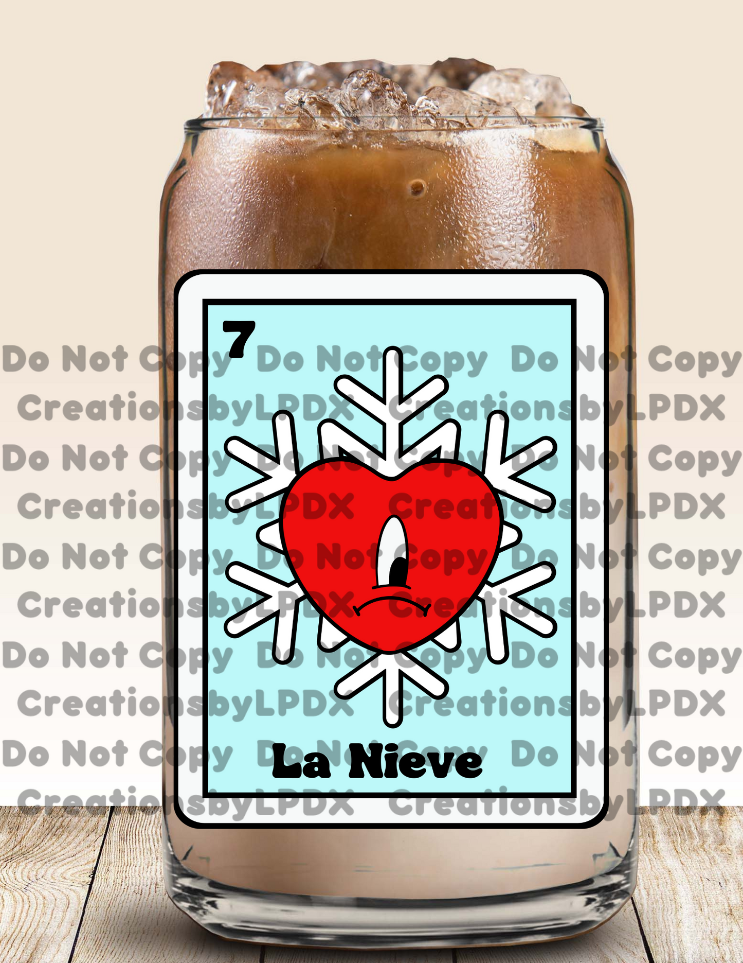 La Nieve Decal