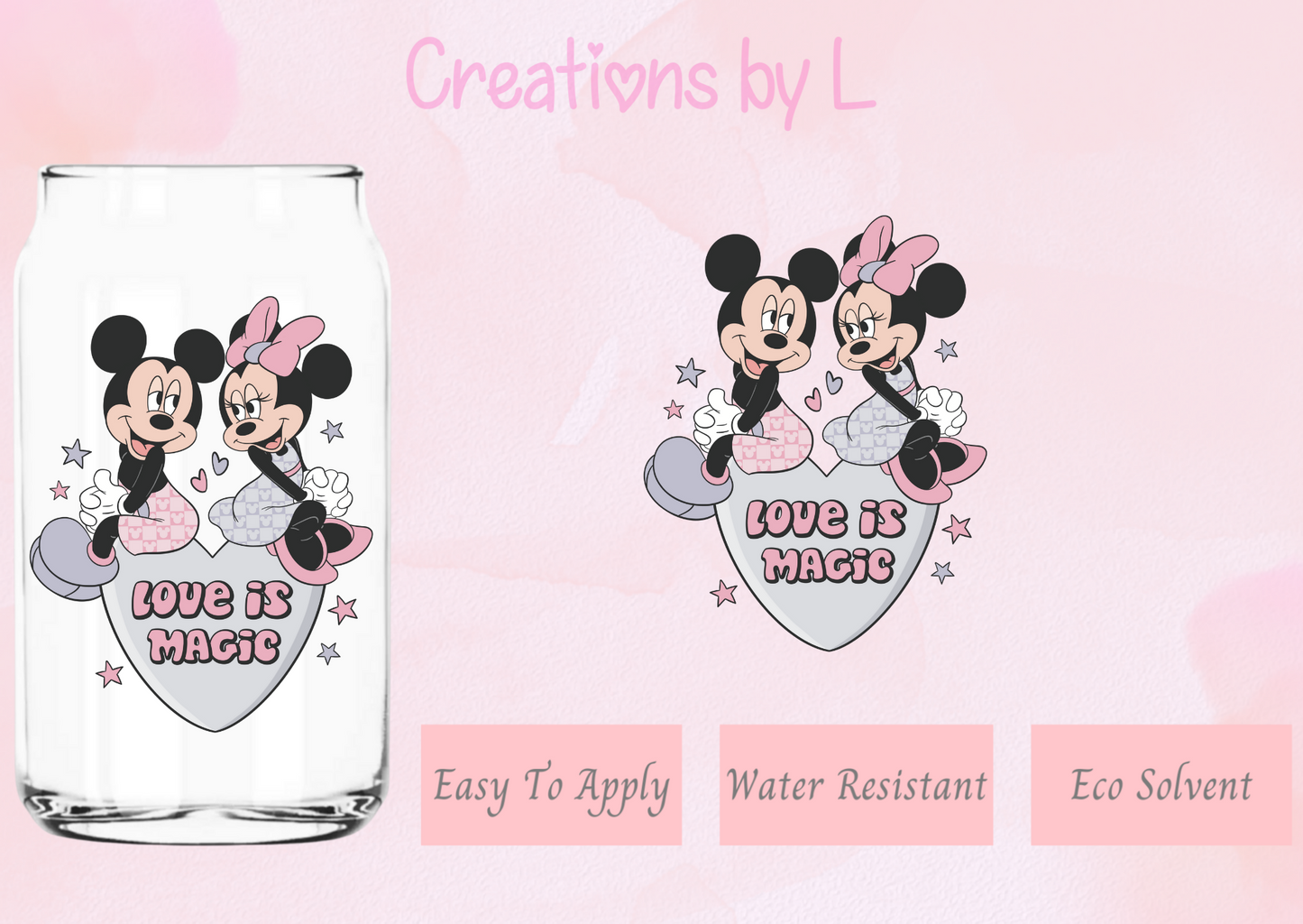 Love Is Magic Decal