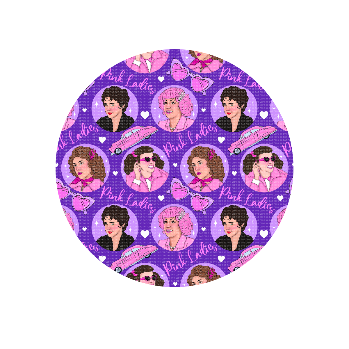 Pink Girls Lid Wrap