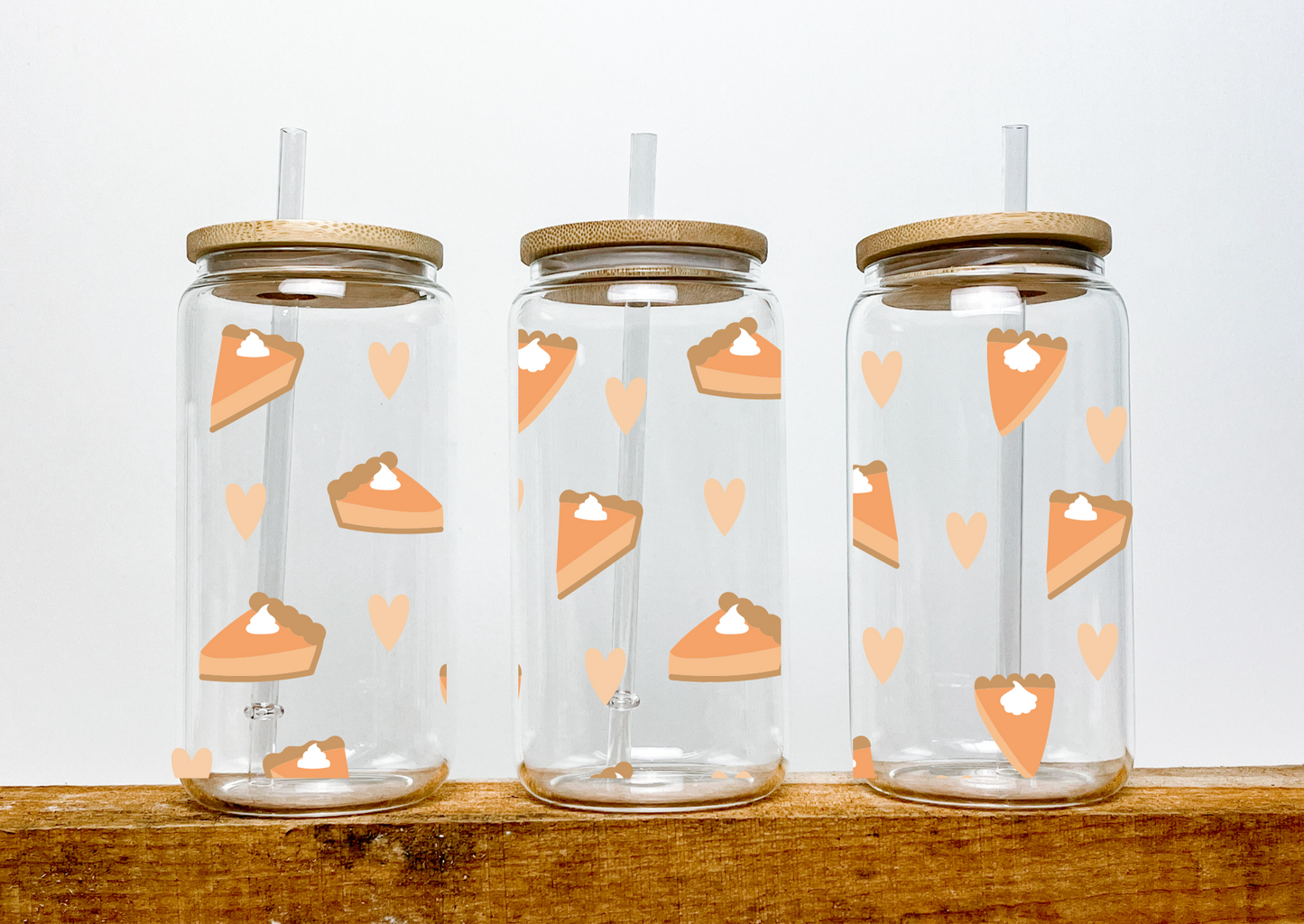 Pumpkin Pie Glass Wrap