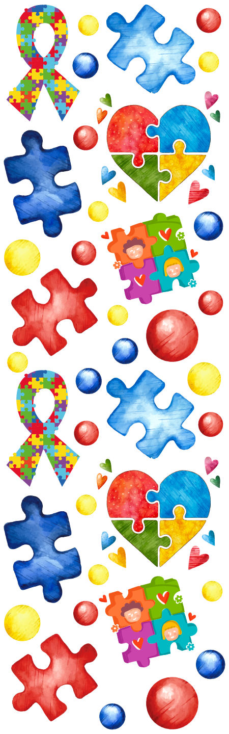 Autism Awareness Pen Wraps