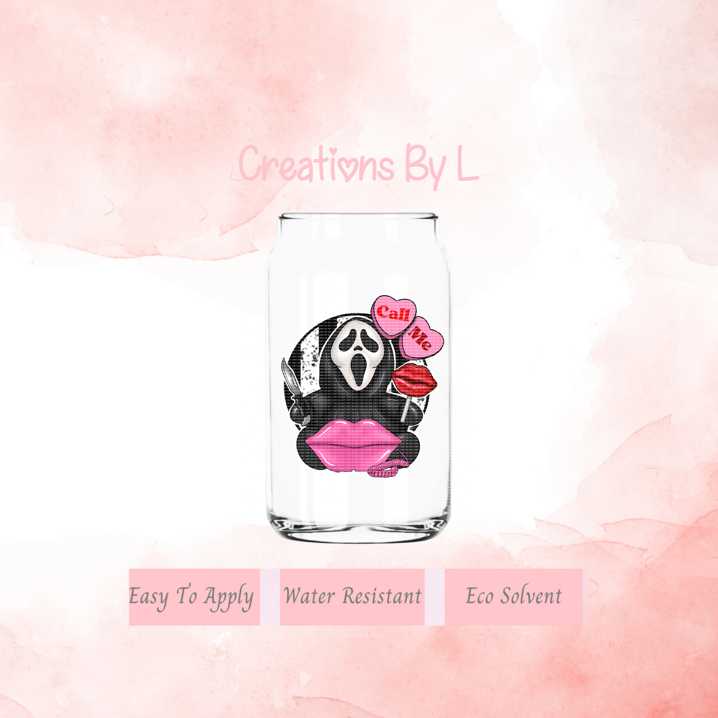 Scare Bear Call Me Decal