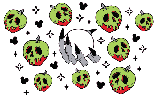 Poison Apples Cold Cup Wrap