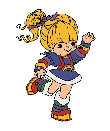 Rainbow Bright Glass Wrap