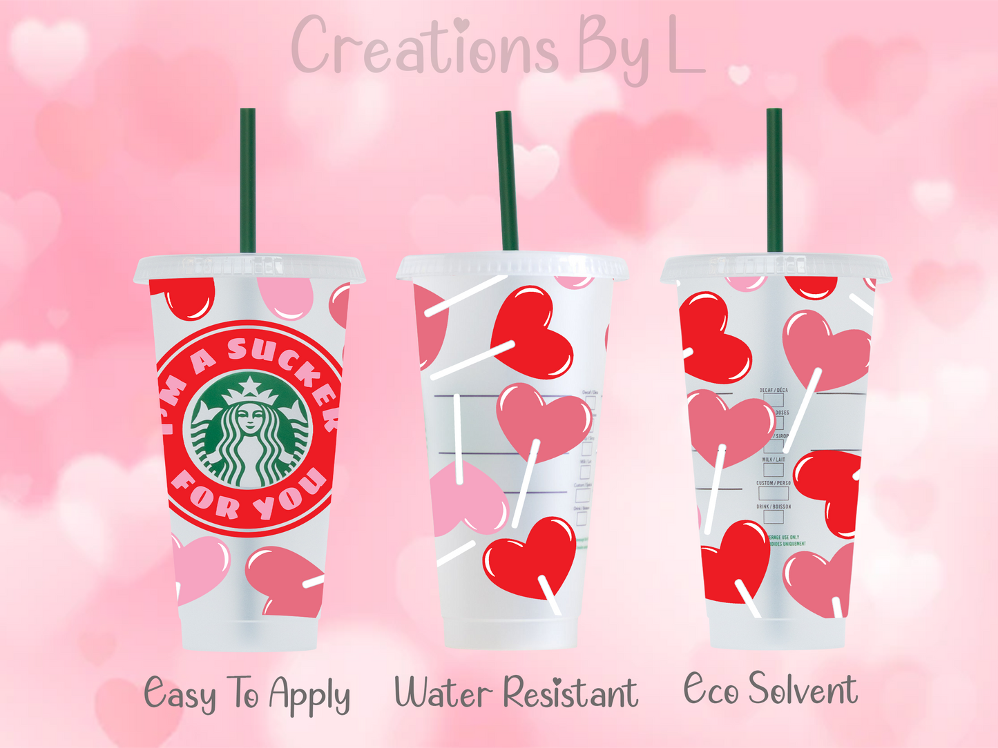 Sucker For You Cold Cup Wrap