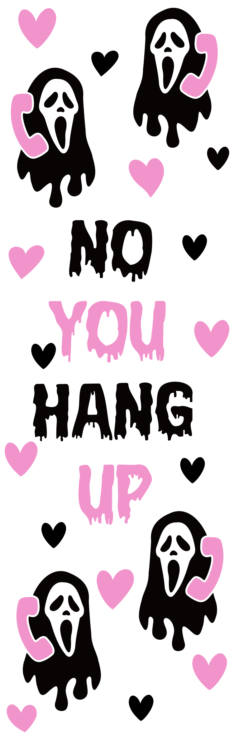 Ghost Face Pen Wraps