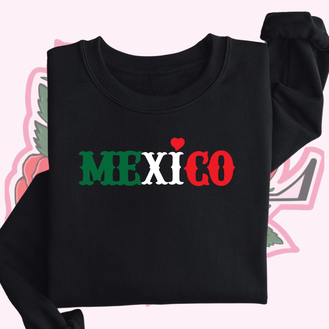Mexico Heart Hoodie/Crewneck