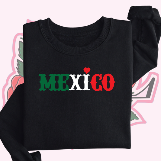 Mexico Heart Hoodie/Crewneck